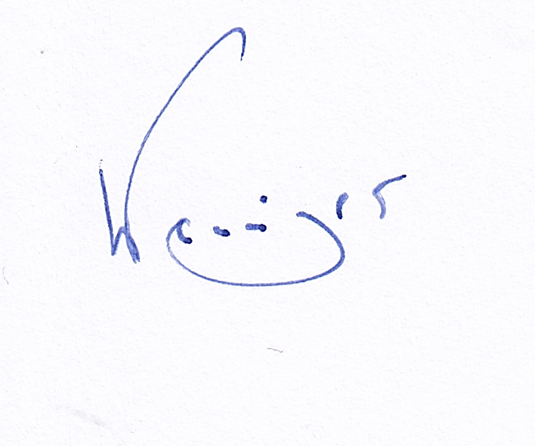 Unterschrift (eingescannt)